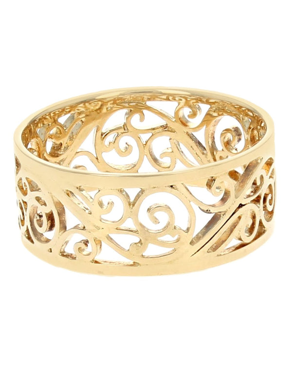 Cut Out Foliate Motif Band