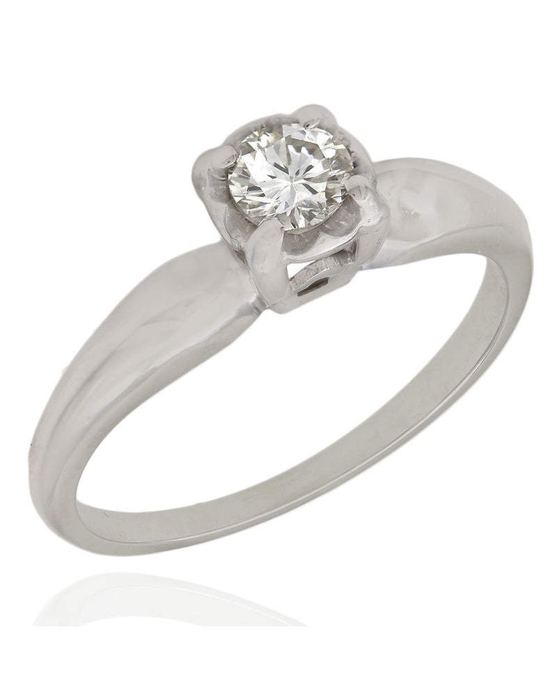 Round Diamond Solitaire Engagement Ring