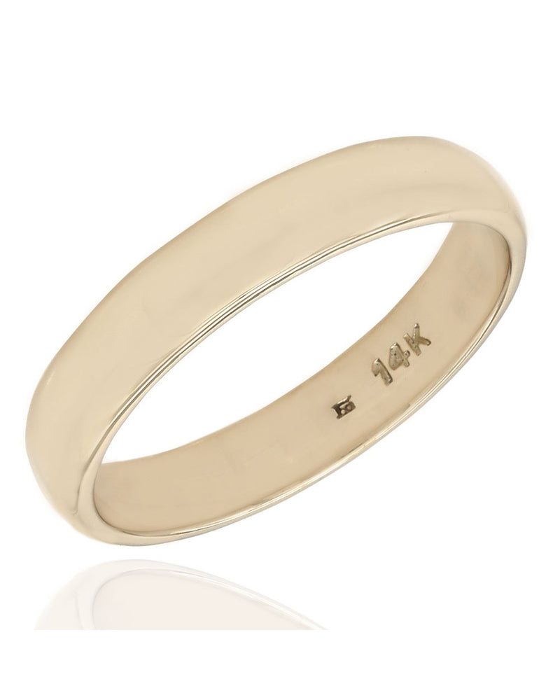 Wedding Band in Gold