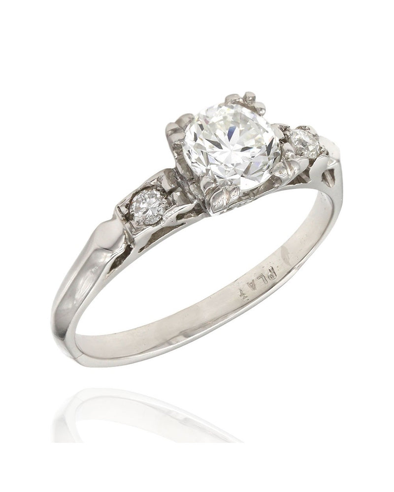 Diamond Engagement Ring in Platinum