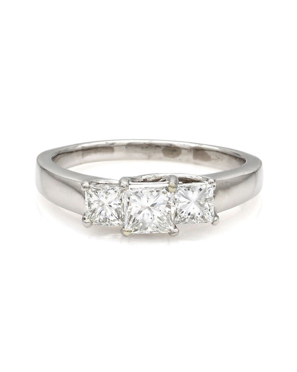 Princess Diamond Ring in Platinum