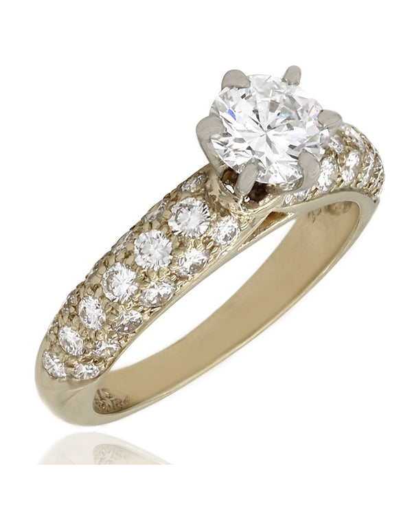 Van Cleef & Arpels Diamond Ring in Gold