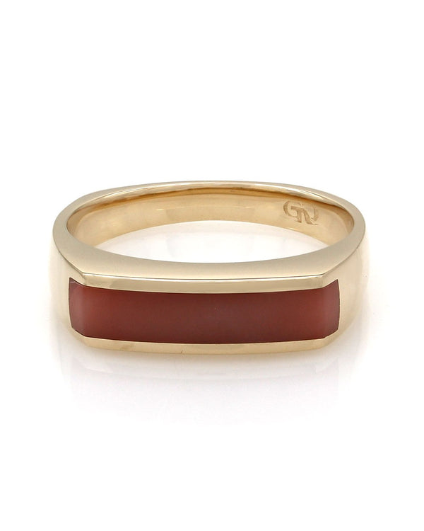 Coral Ring in Gold