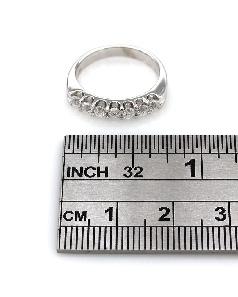Seven Stone Diamond Ring in Gold