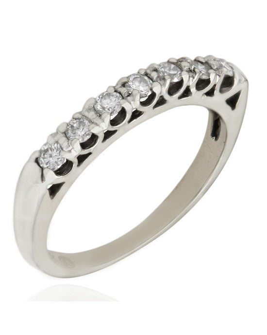 14K Shared Prong Diamond Ring