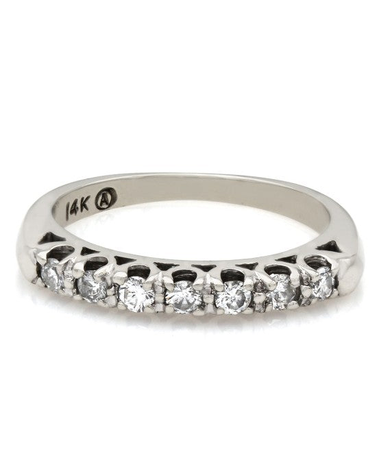 14K Shared Prong Diamond Ring