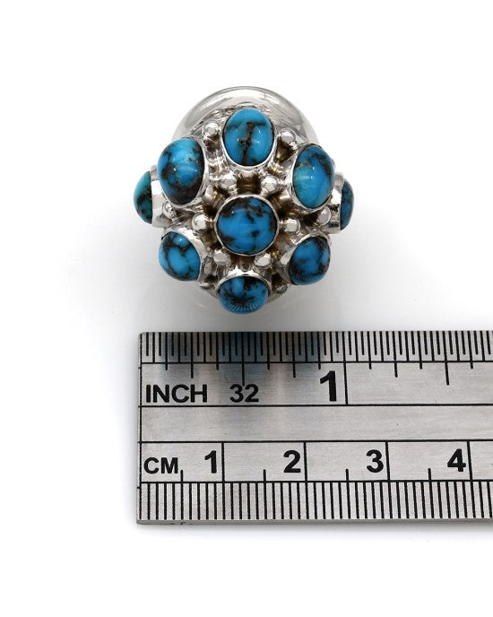 Turquoise Cabachon Dome Ring