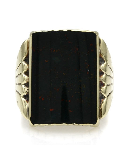 Gentleman's Bloodstone Ring