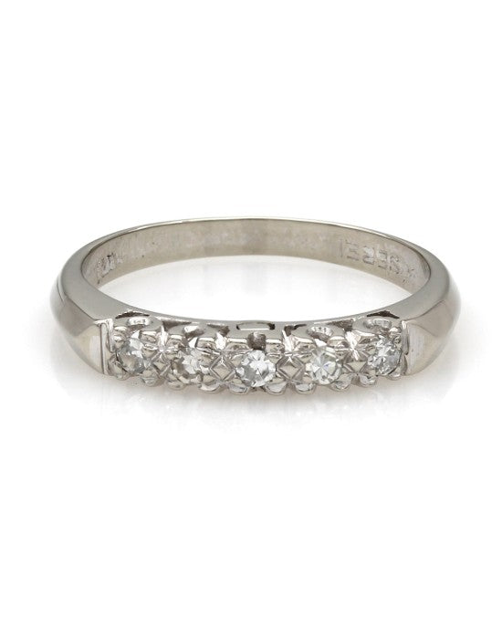 Five Stone Diamond Ring