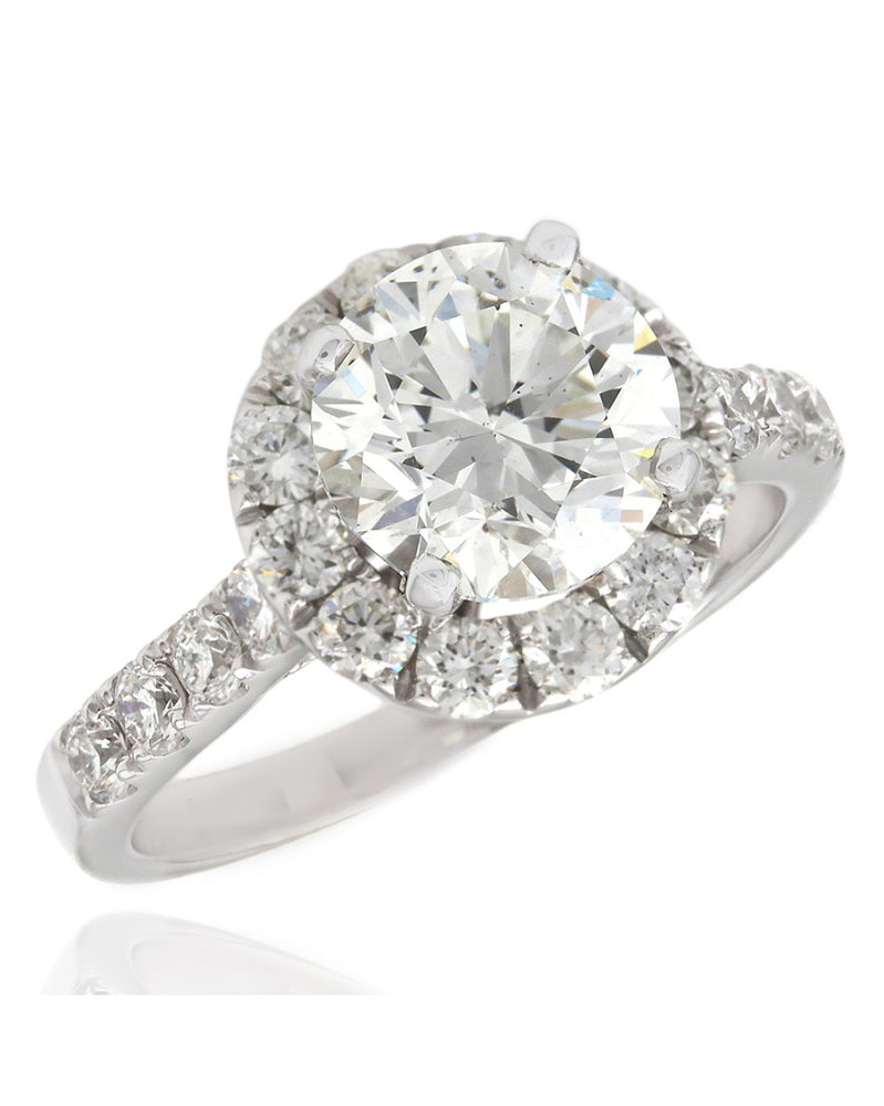 2.01ct Diamond Solitaire Engagement Ring