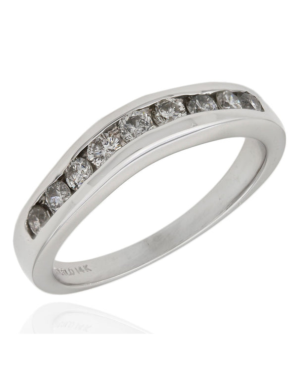 Channel Set Diamond Ring Guard