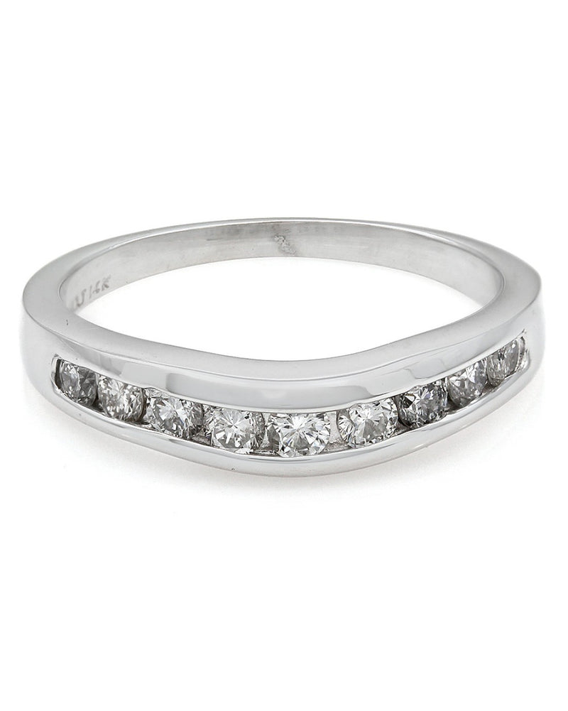 Channel Set Diamond Ring Guard