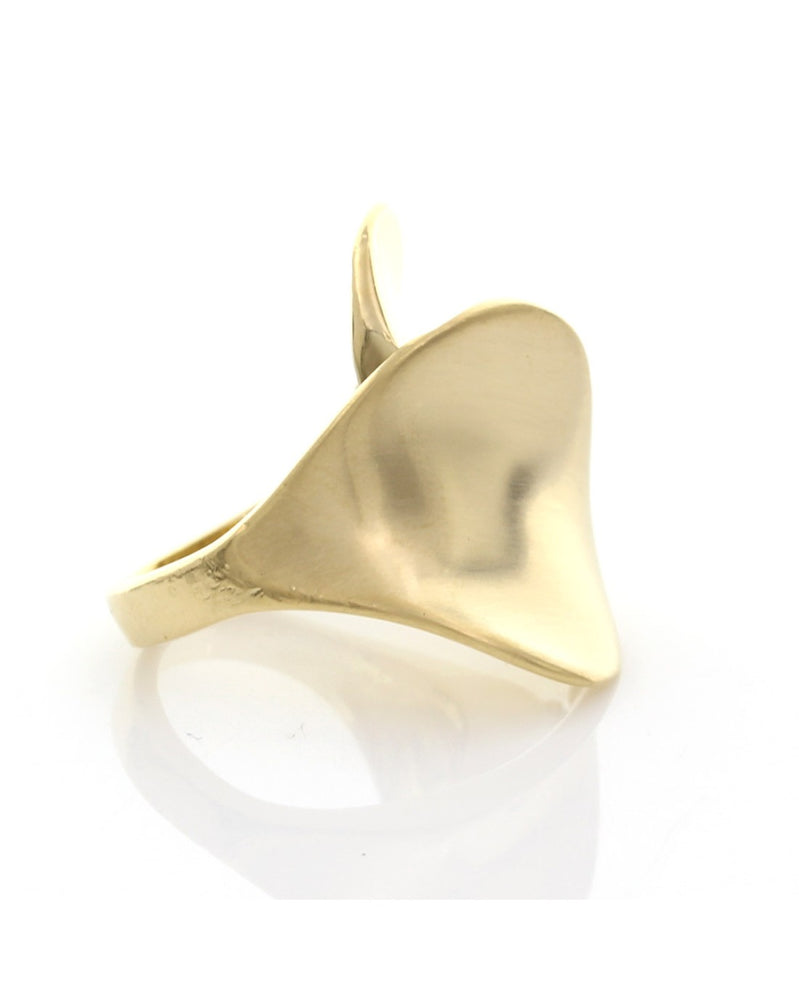 Modernist Ring ion Gold