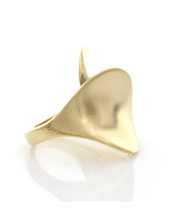 Modernist Ring ion Gold