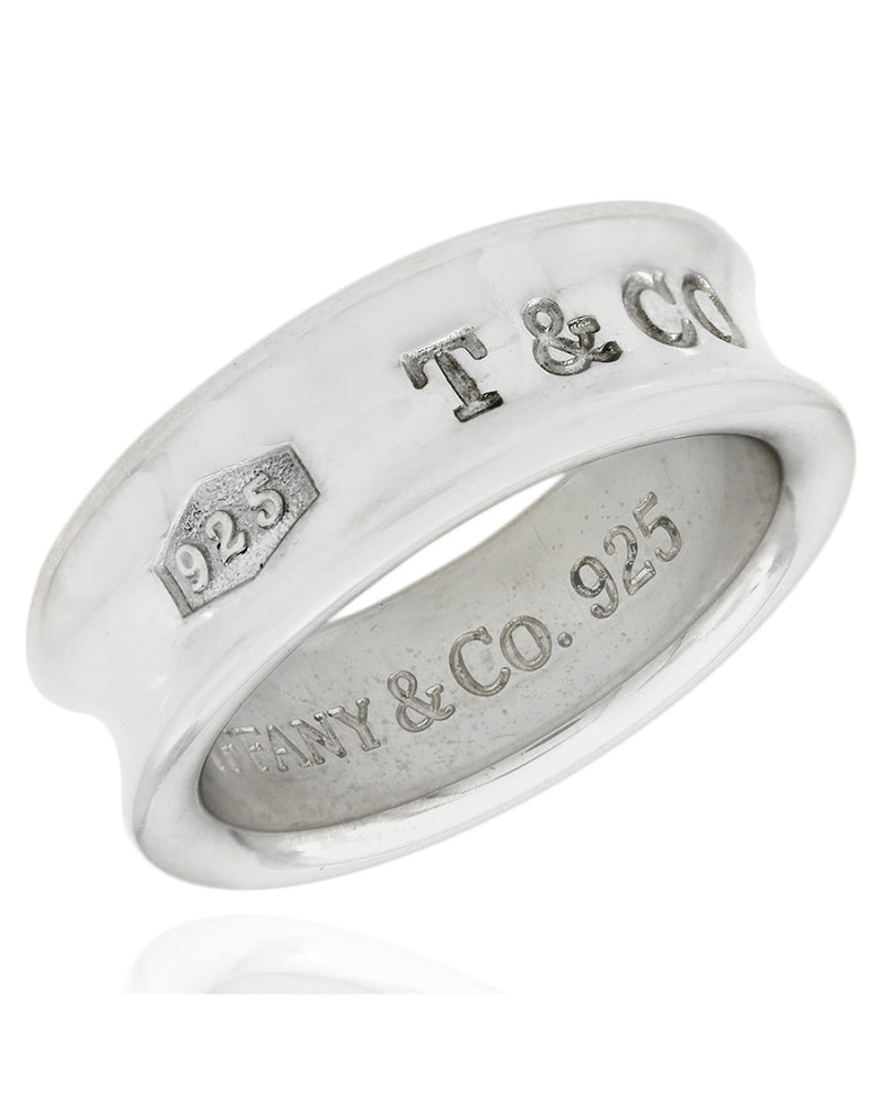 1837 Concave Band in Sterling Silver