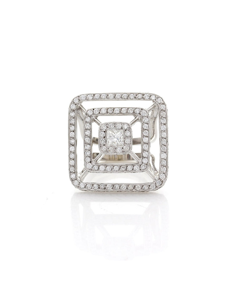 Mimi So Diamond Pyramid Ring