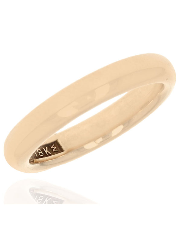 Comfort Wedding Band in Yellow Gold