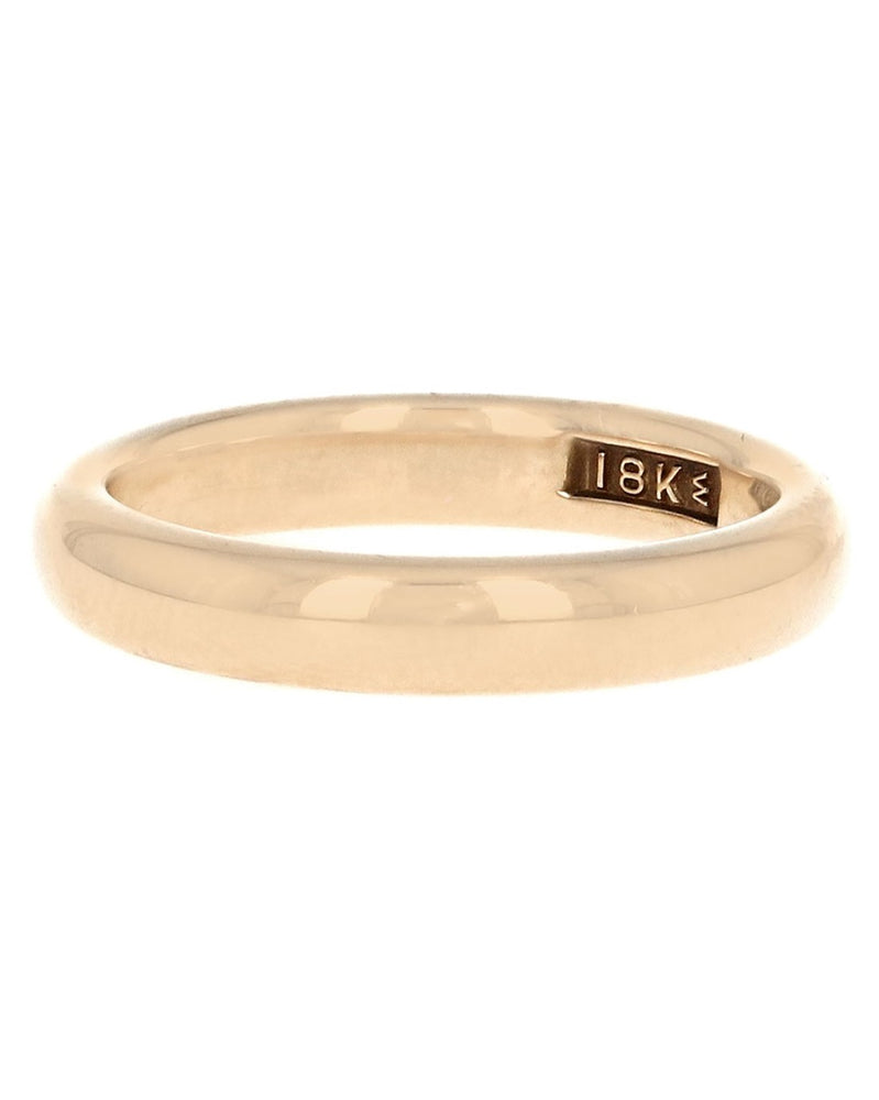 Comfort Wedding Band in Yellow Gold