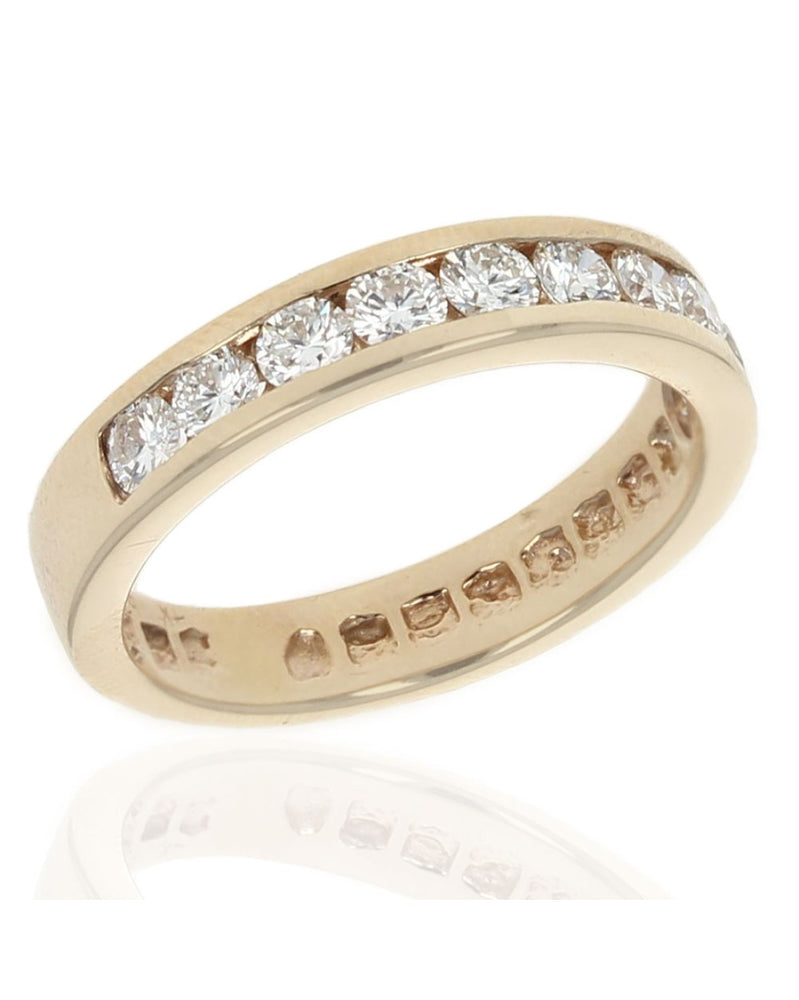 1.00ctw Diamond Band/ Ring in 14K Yellow Gold SZ 7.25