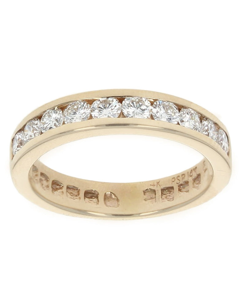 1.00ctw Diamond Band/ Ring in 14K Yellow Gold SZ 7.25
