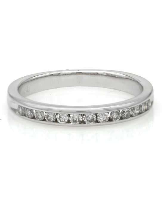 Channel Set Diamond Band