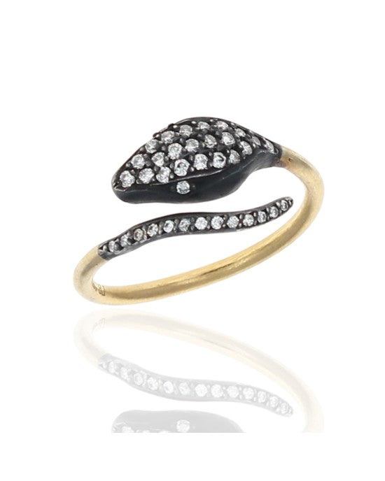 Lika Behar Diamond Snake Ring