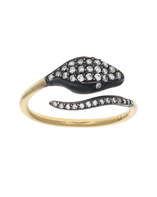 Lika Behar Diamond Snake Ring