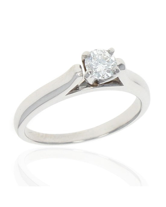 Round Diamond Solitaire Engagement Ring