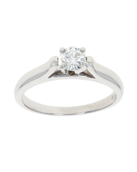 Round Diamond Solitaire Engagement Ring