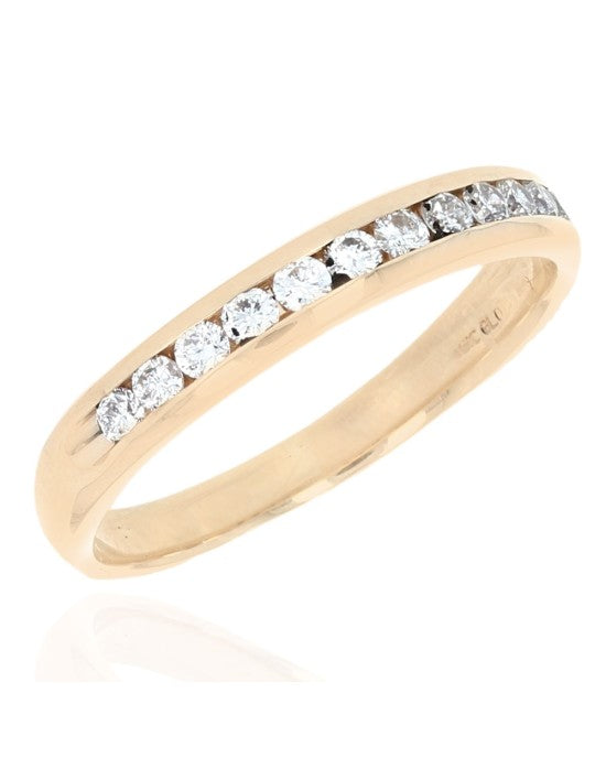 Gentlemans Diamond Wedding Band