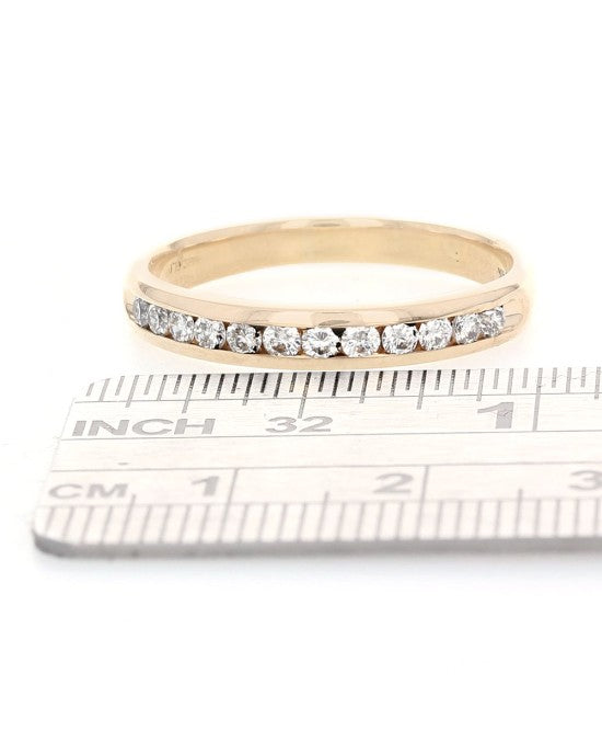 Gentlemans Diamond Wedding Band