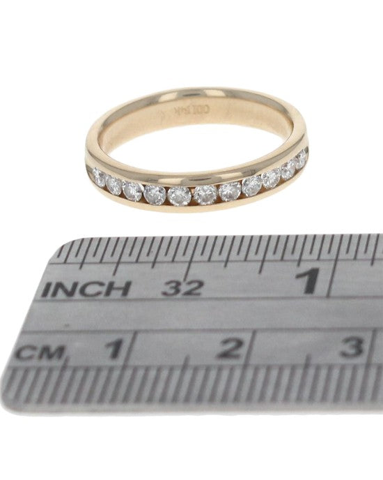 11 Stone Channel Set Diamond Band