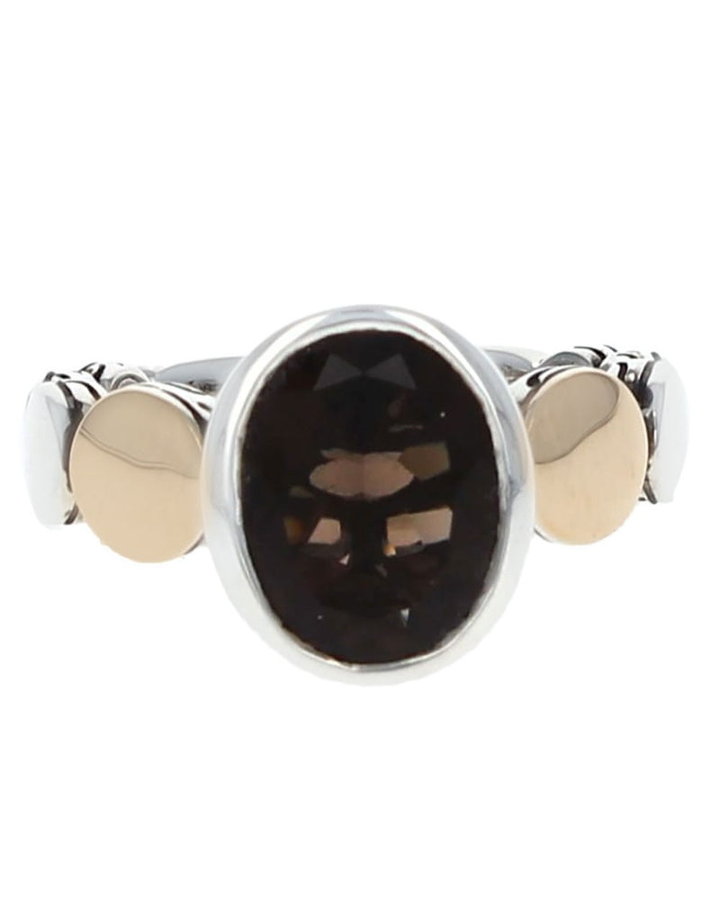 John Hardy Dot Smokey Quartz Ring