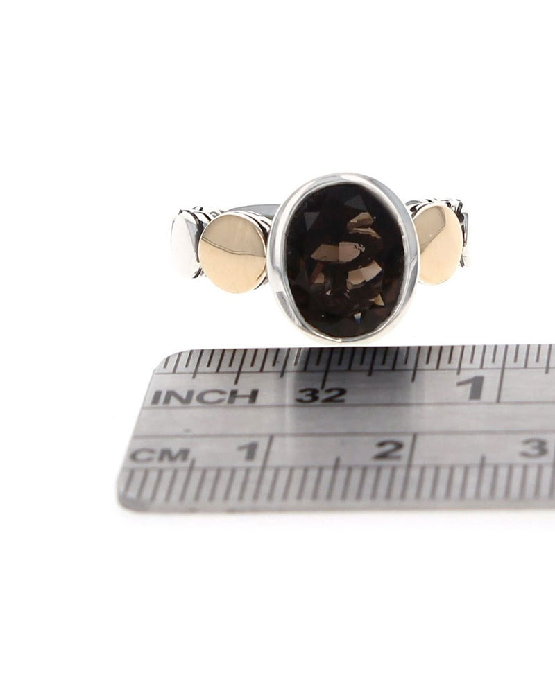 John Hardy Dot Smokey Quartz Ring