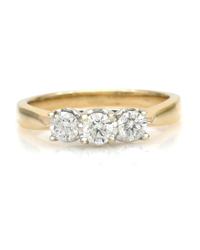 Three Stone Diamond Ring