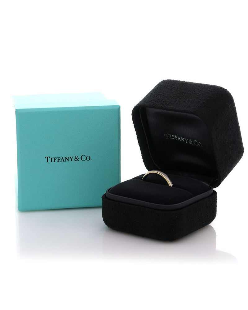 Tiffany & Co. Gentlemans Wedding Band in Gold and Platinum