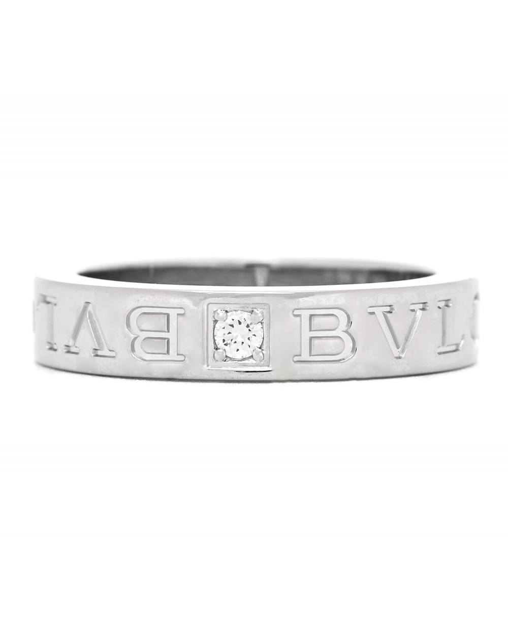 BVLGARI バンドリング Bvlgari Diamond Wedding Band – E.D. Marshall Jewelers™