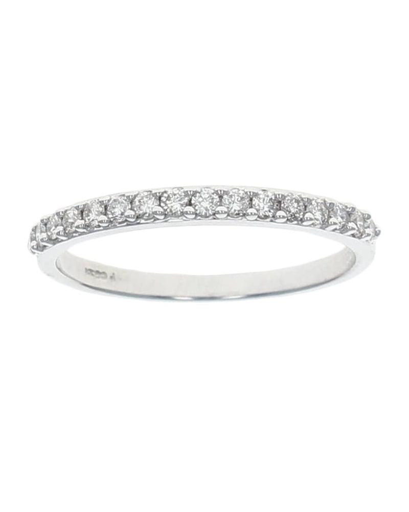 Shared Prong Thin Diamond Band