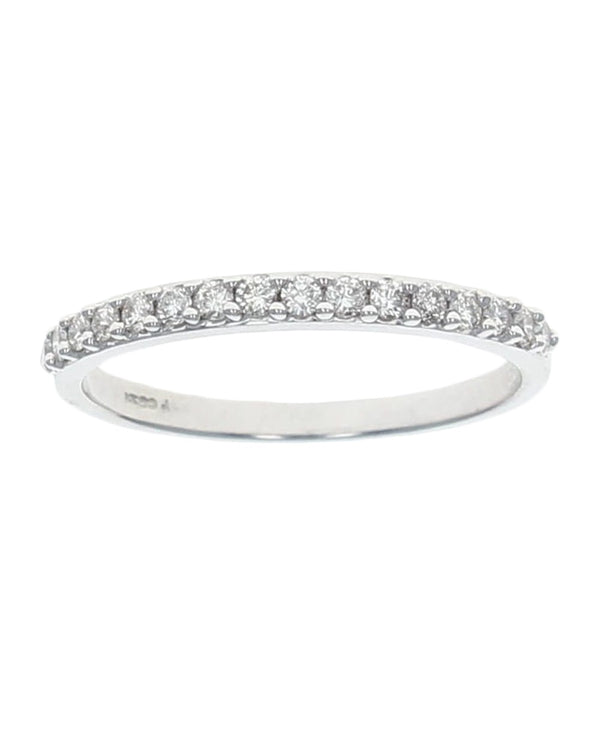 Shared Prong Thin Diamond Band