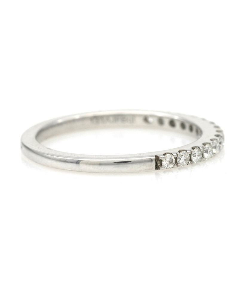 Diamond Thin Band in White Gold