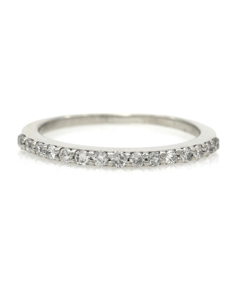 Shared Prong Diamond Thin Band