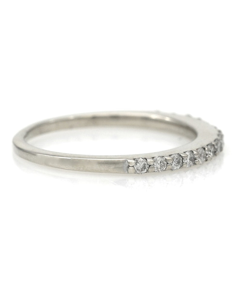 Shared Prong Diamond Thin Band