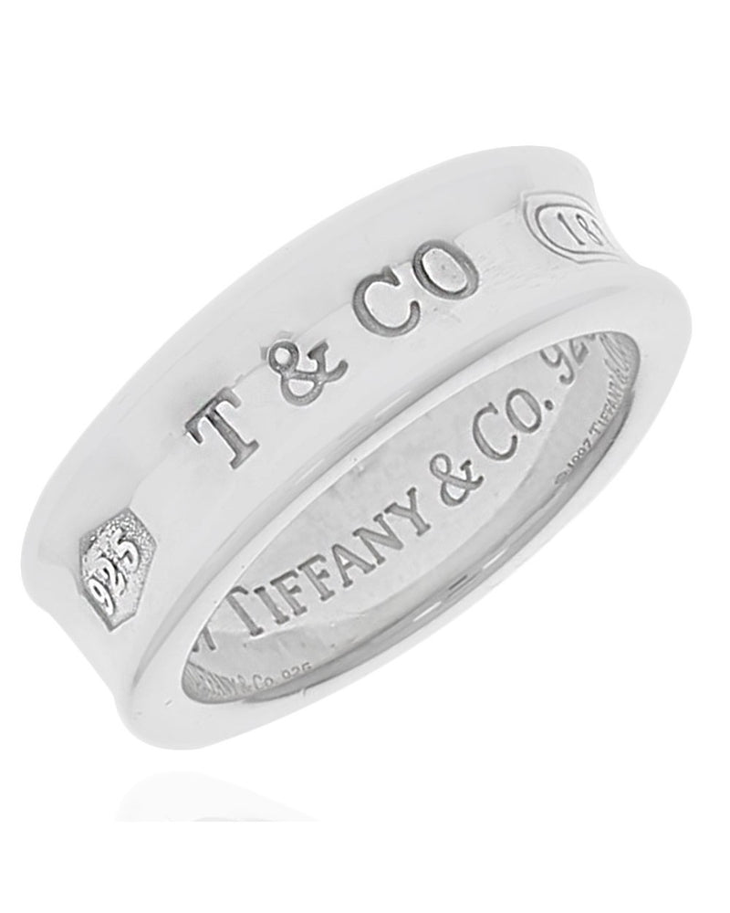 1837 Concave Band in Sterling Silver