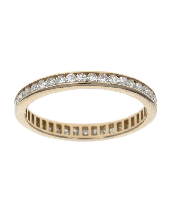 14ky Diamond Eternity Band