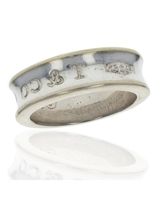 1837 Concave Band in Sterling Silver