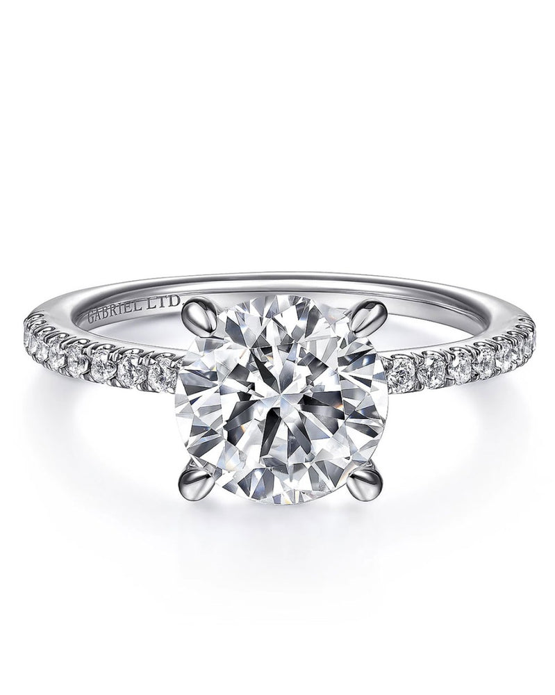 Gabriel & Co. Classic Collection Diamond Engagement Ring