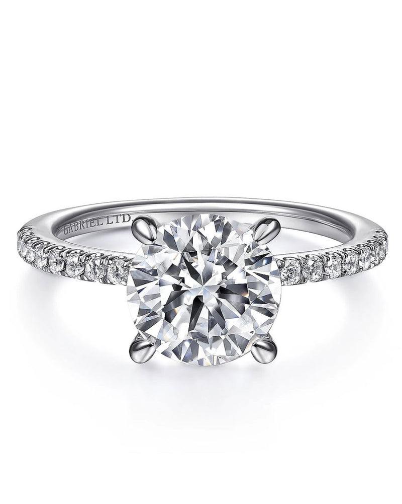 Gabriel & Co. Classic Collection Diamond Engagement Ring