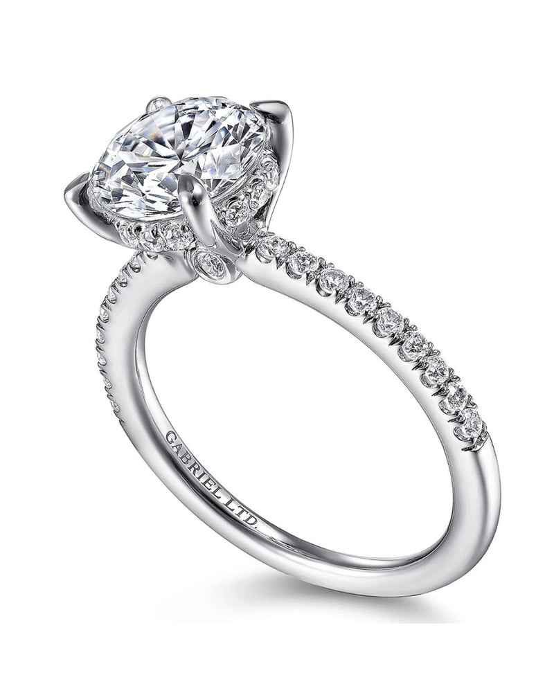 Gabriel & Co. Classic Collection Diamond Engagement Ring