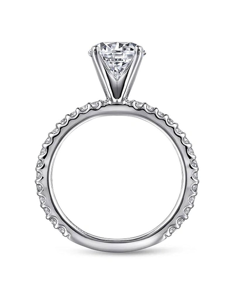 Gabriel & Co. Classic Collection Diamond Engagement Ring