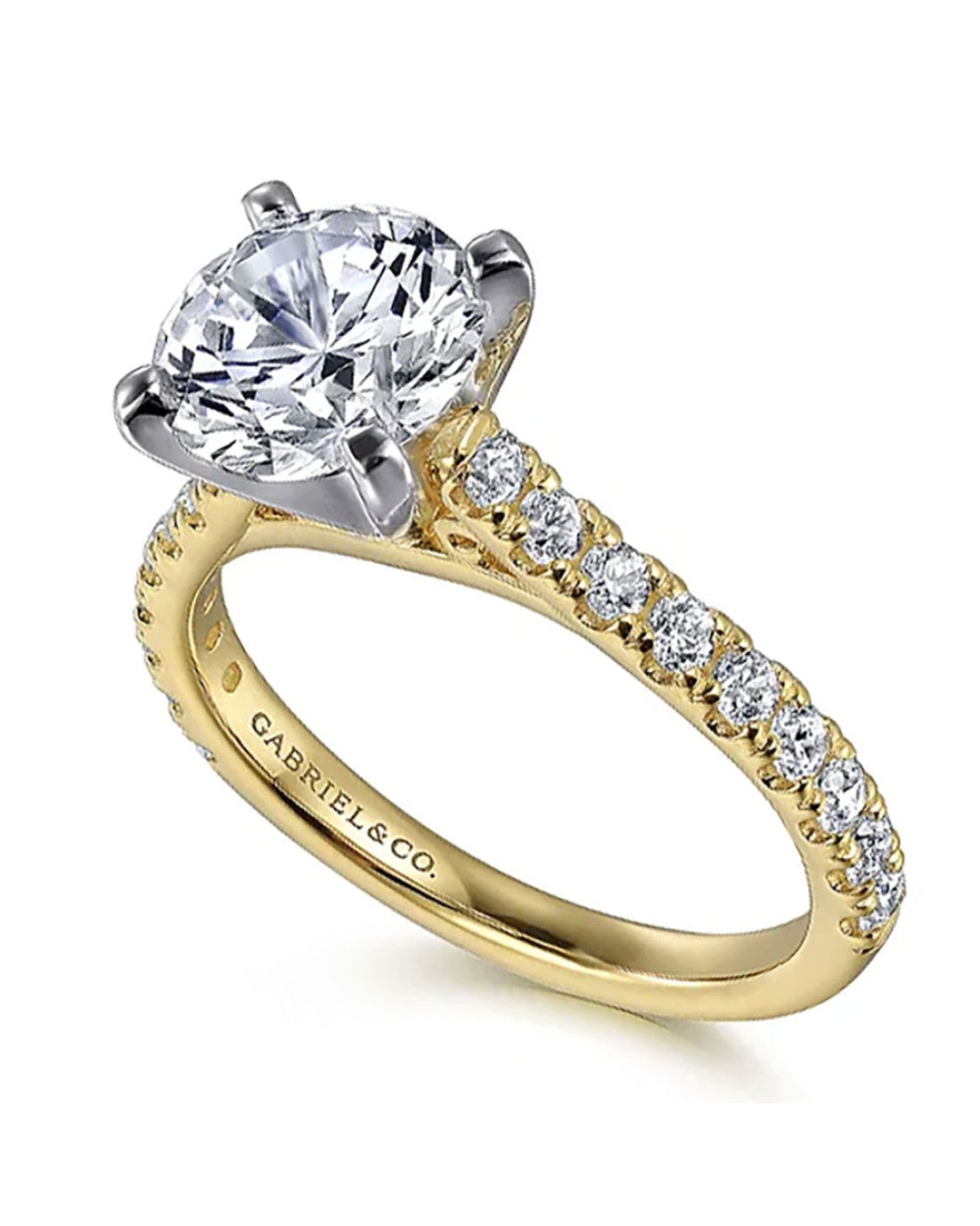 Gabriel & Co. Classic Collection Diamond Engagement Ring – E.D ...